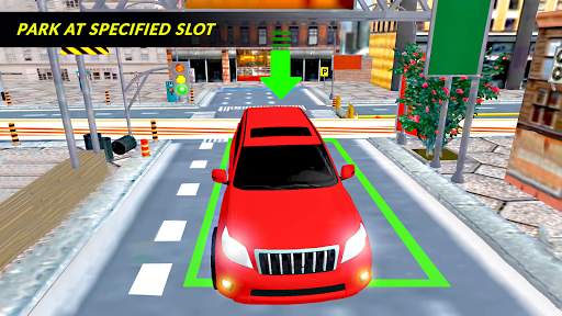 Prado giochi di auto Parcheggio auto 3d gioco screenshot 1