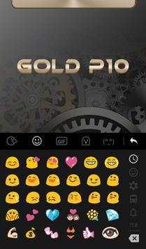 Keyboard Theme for Gold color screenshot 3