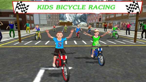 New Kids Bicycle Racing screenshot 1