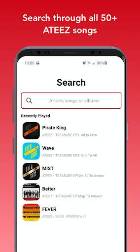 ATEEZ Lyrics Offline screenshot 4