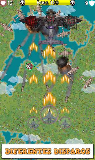 Juego de aviones de guerra screenshot 7