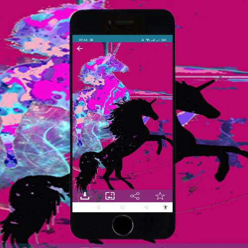 Unicorn HD - Rare Wallpapers & Backgrounds screenshot 1