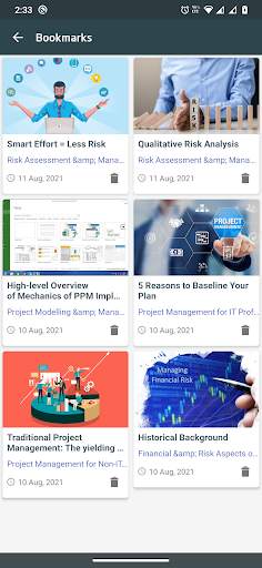 Project Management 5 تصوير الشاشة