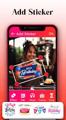 Birthday Video Maker With Song screenshot 5