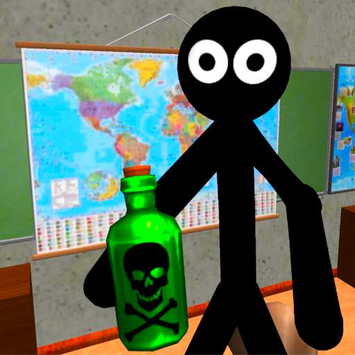 Stickman Teacher. Neighbor School Escape 3D 1.2