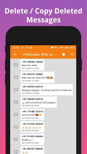 WA Whats Delete for Chat Apps:See Deleted Messages скриншот 4