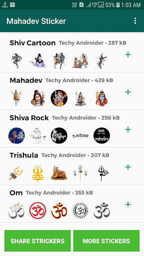 Mahadev Stickers for whatsapp screenshot 2
