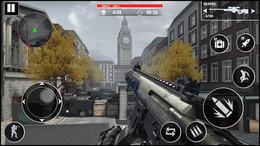 FPS Gun Games: Offline Gun War screenshot 1