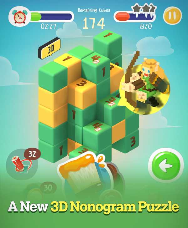SnowCube : 3D Nonogram screenshot 9