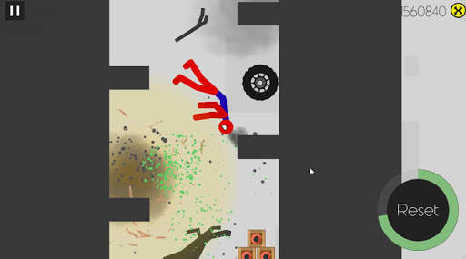 Spider Stickman Dismounting screenshot 2
