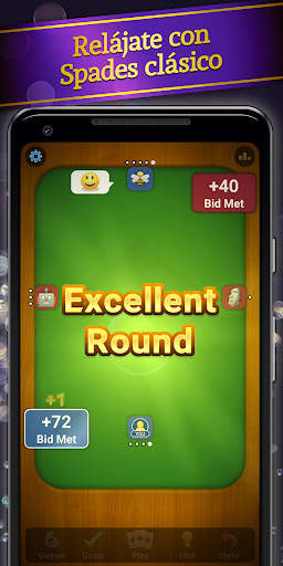 Spades Juego de cartas clásico screenshot 5