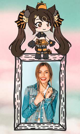 Gacha Photo Frame Editor screenshot 1