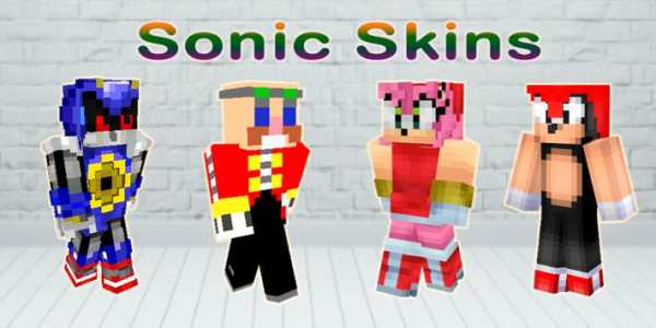 Hedgehog Sonic Skins Minecraft screenshot 2