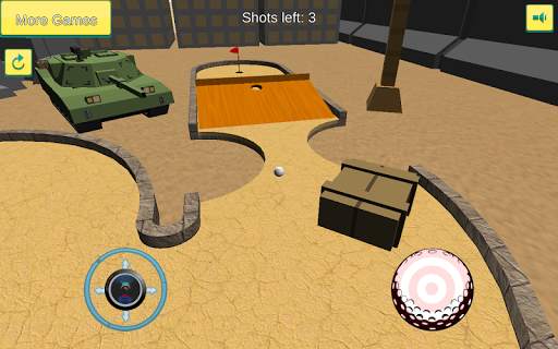 Mini Golf: Military screenshot 2