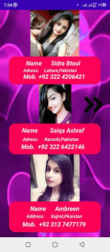 Girls WhatsApp Numbers For friend ship screenshot 3