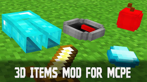 3D Items Mod for Minecraft PE screenshot 2