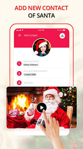 Santa Claus Video Call - Fake Call Santa Prank screenshot 3