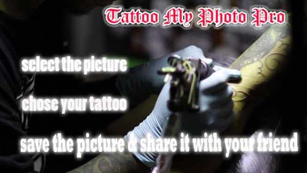 Tattoo My Photo Pro screenshot 1