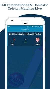 Cricket Live Line screenshot 2
