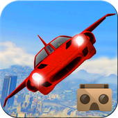 VR Futuristic Flying Car Simulator : Virtual Game icon