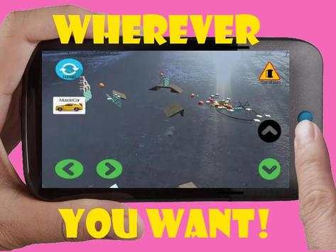 Toy Car 3D Game Remote Control Augmented Reality screenshot 2