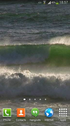 Ocean Waves Live Wallpaper HD4 screenshot 7