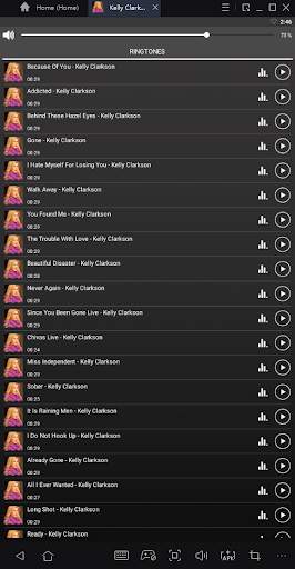 Kelly Clarkson TOP ringtones screenshot 4