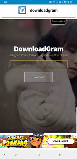 downloadgram : Instagram photo, video, IGTV screenshot 3