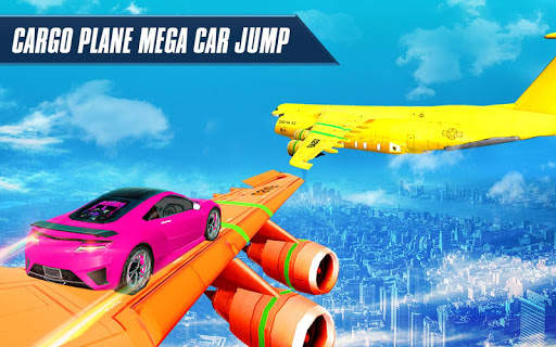 Jet Car Stunt Race: Car Games screenshot 4