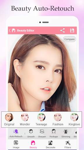 BestieCam - Beauty Makeover screenshot 3