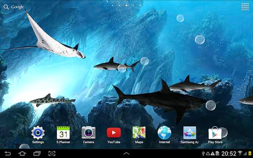 3D Sharks Live Wallpaper Lite screenshot 5