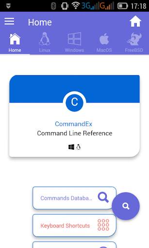 CommandEx CommandLine Reference screenshot 1