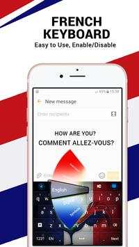 Easy French keyboard 2018 - Fast typing скриншот 5