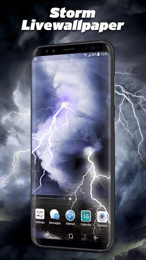 Thunder Storm Lightning Live Wallpaper screenshot 3