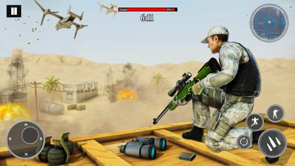 Army Desert Sniper: FPS Games screenshot 1
