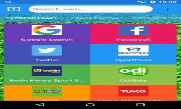 Odi Browser App screenshot 1