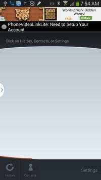 PhoneVideoLinkLite screenshot 2