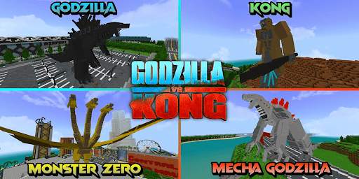 Godzilla vs Kong Mod for Minecraft screenshot 1