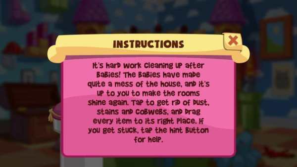 Baby Doll House Cleaning screenshot 2