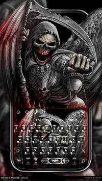Death Devil Blood Skull Keyboard Theme screenshot 1