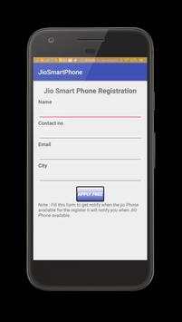 My JIO phone registration Notifier screenshot 1