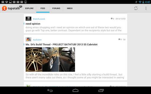 Tapatalk Pro - 200,000  Forums screenshot 8