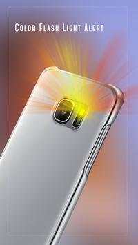 Color Flash Light Alert Call SMS 4 تصوير الشاشة