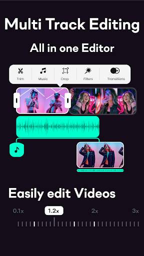 Video Editor & Maker: Vidcut screenshot 1