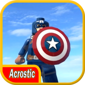 Acrostic LEGO Captain A icon