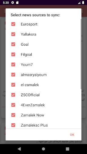 ElZamalek Live screenshot 6