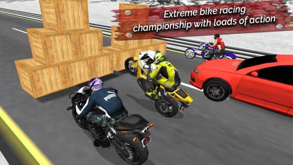 Real 3D Traffic Bike Racer 2018 screenshot 6