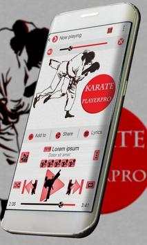 Karate Music Player Skin screenshot 1