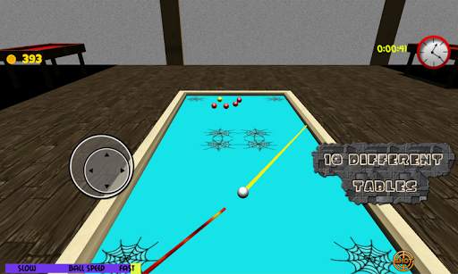 biliar 3D pool bola gratis screenshot 3