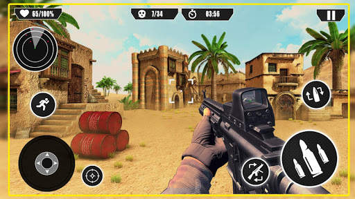 Critical Gun Games War Strike: Gun Shooting Games screenshot 2